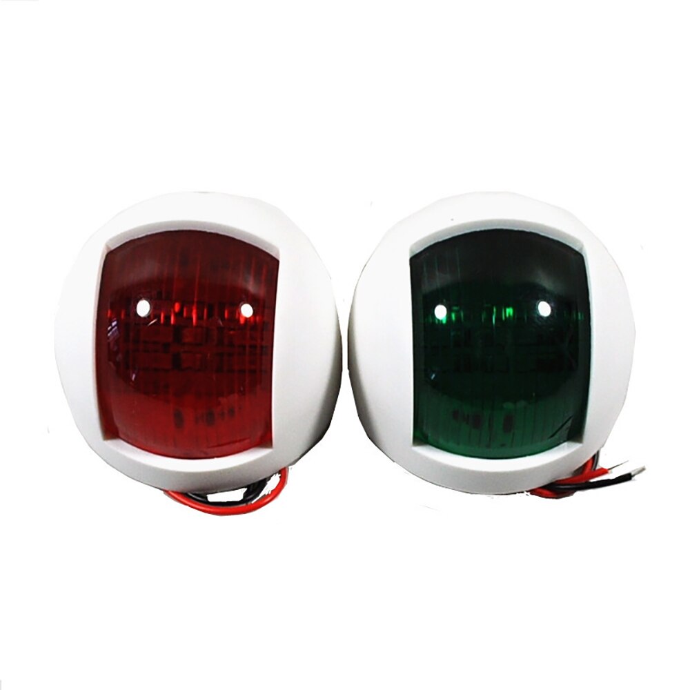 Boat Marine LED Navigation Lights Marine Navigation Lamp Marine Sailing Signal Lights For Port Yachts Boat: White
