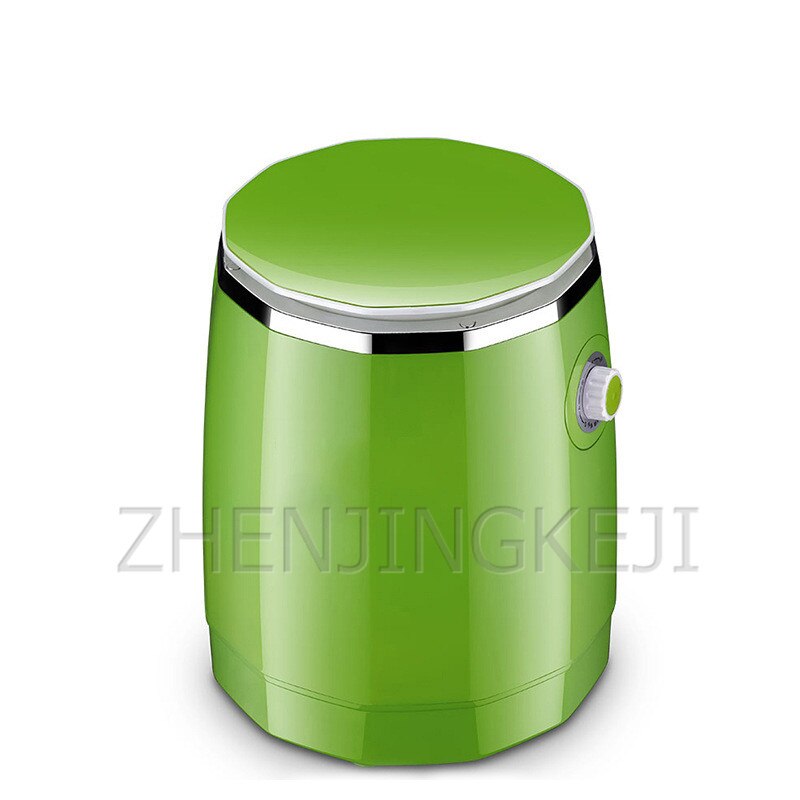 Small Mini Washing Mchine 220V Double Layer Drum Monocular Semi-automatic Spin Dry Baby Clothes Sock Washer Household Appliances: A / KR