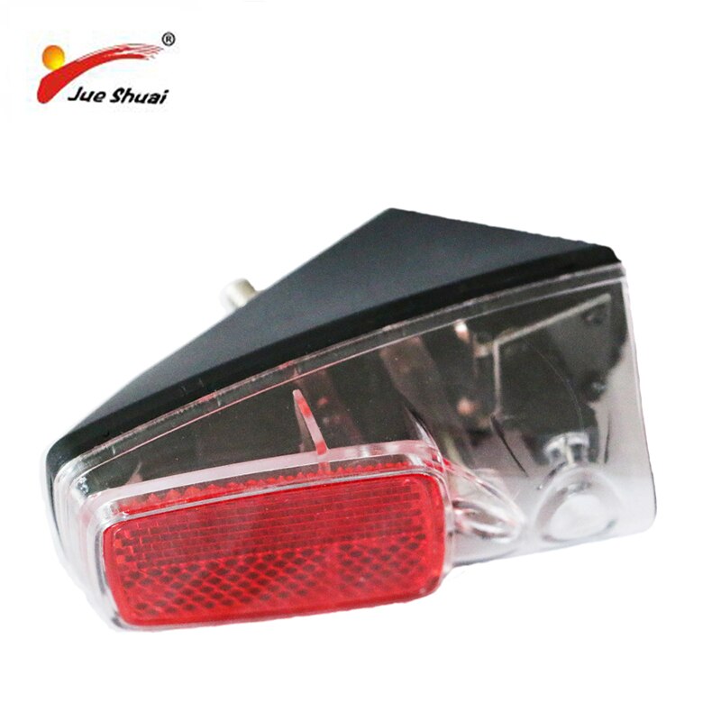 Jueshuai Rode LED Fiets Achterlicht Mount op de Fender met Batterij Veiligheid Waarschuwing Fiets achterlicht Lamp Fiets Accessoires MTB