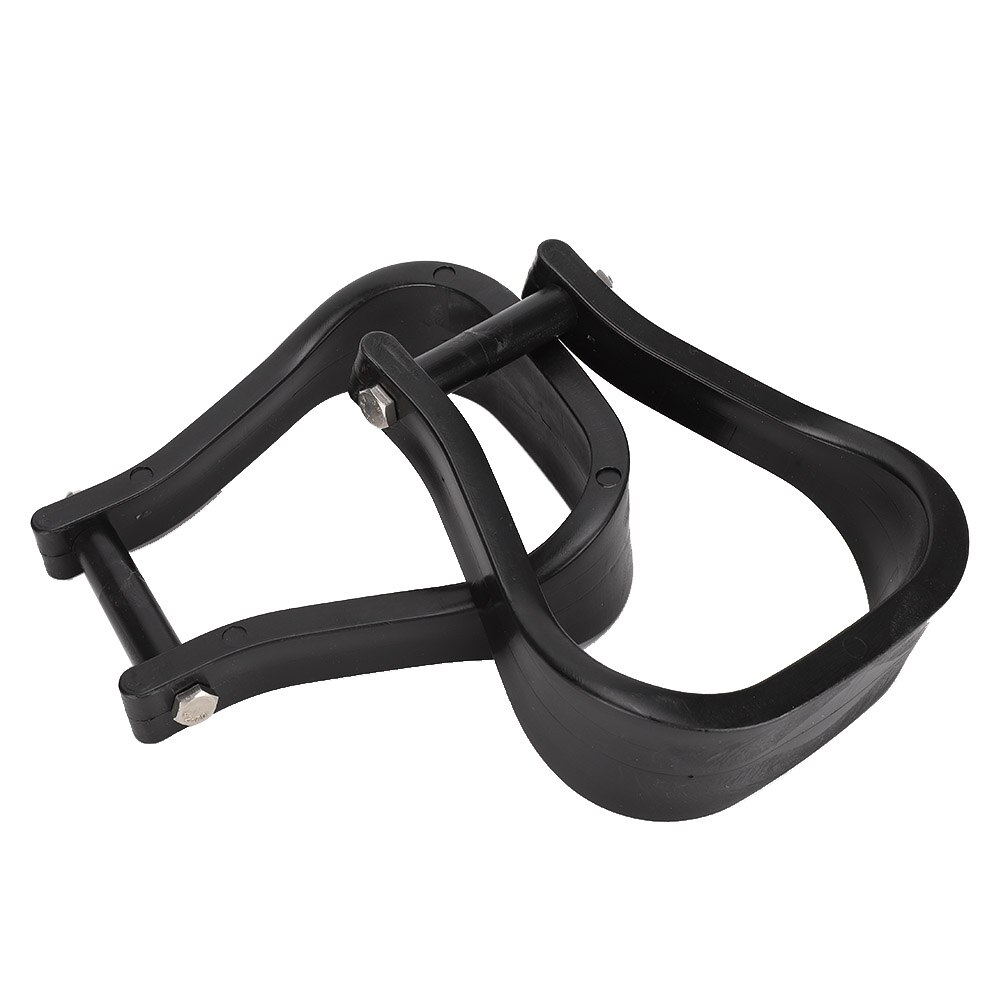 1 Pair Durable Plastic Western Saddle Stirrup Pedal Comfortable Safe Horse Riding Equipment Step On Horse Horse Training