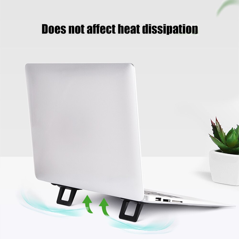 Mini Portable Invisible Laptop Holder Adjustable Cooling Stand Foldable Multifunctional Holder 1Pair For Laptop Notebook