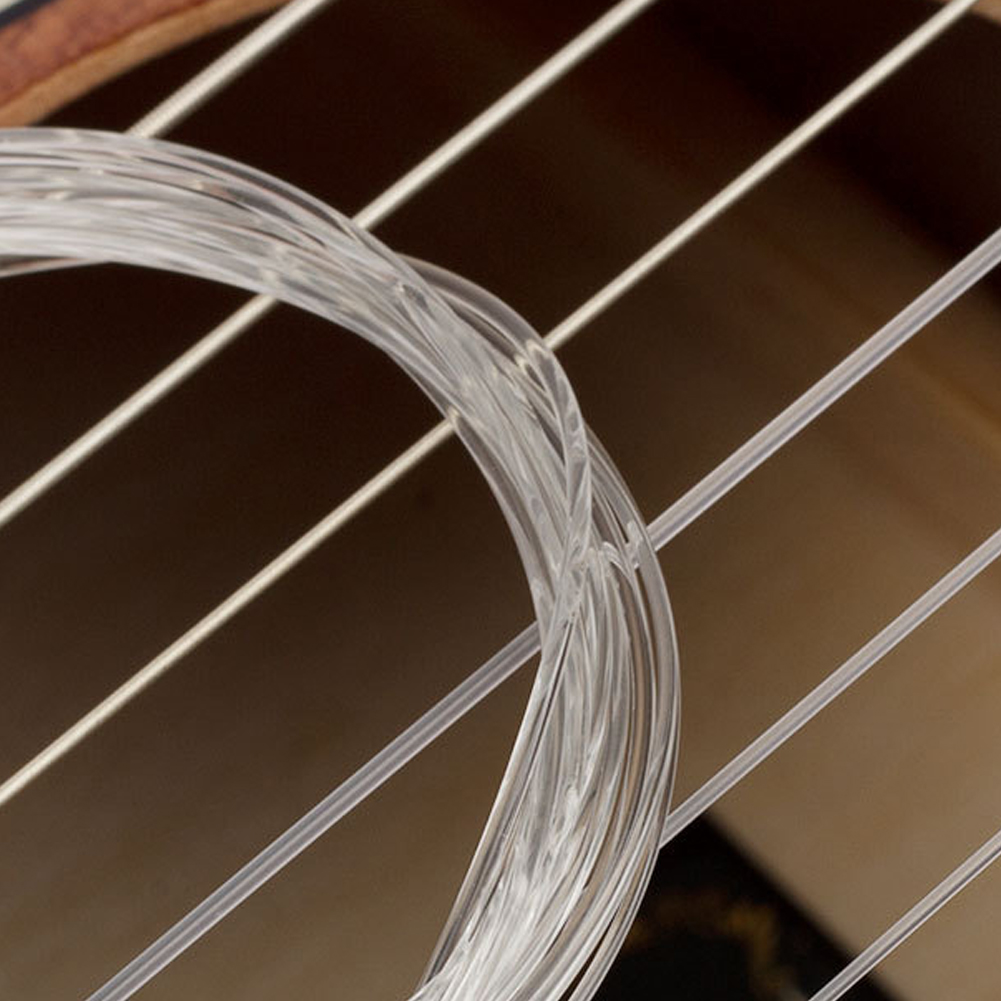 6 Saiten klassische Gitarren saiten Metall Nylon Saite Musik instrumente Gitarren Ersatz Zubehör normale Spannung