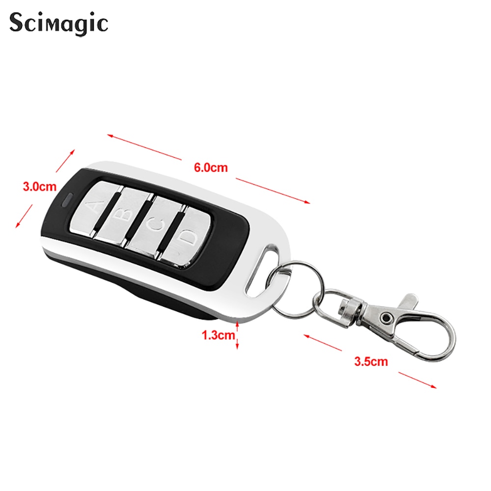 Garage Remote Control Clone MultiFrequency 280mhz to 868mhz Auto Scan Gate Door Opener 433MHz Fixed&Rolling Code Command