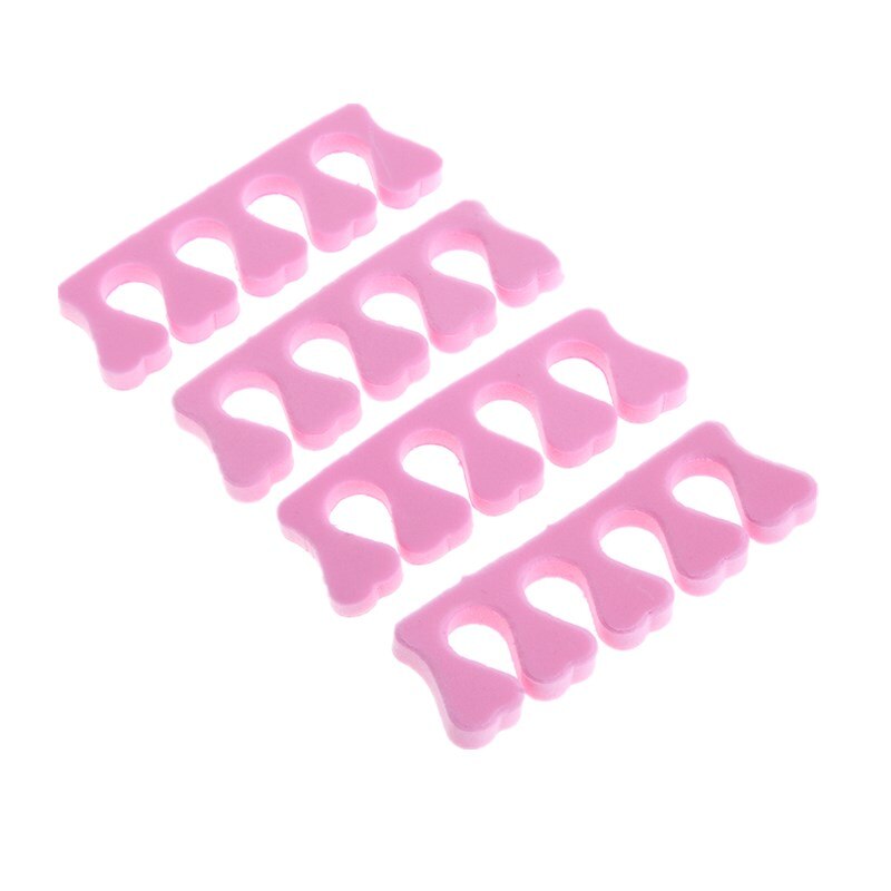 Monja 100Pcs Nail Art Soft Foam Sponge Finger Toe Separators Nail Extending Painting Coating Anti Touch Separate Manicure Tools