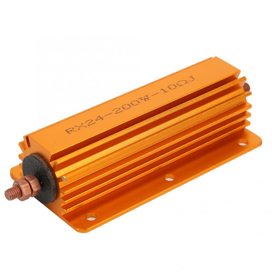 Aluminum Resistor 200W 10R High Power Resistor Gold Aluminium Housing Industrial Eletrical Supplies Resistor