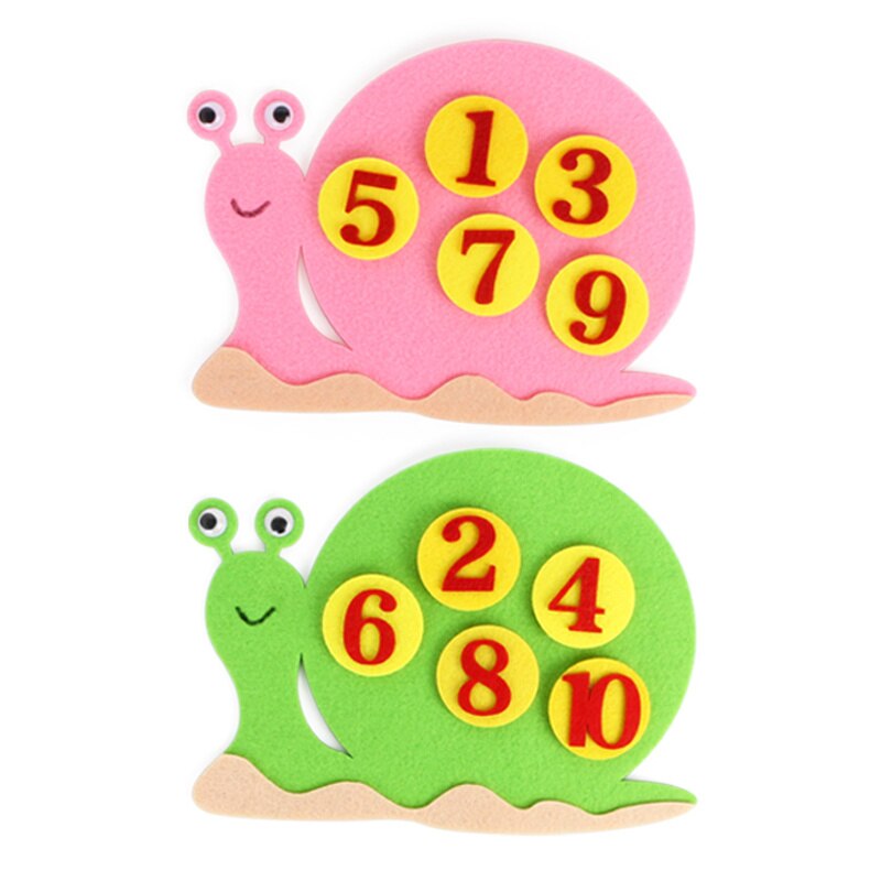 Juguetes Montessori de educación temprana para bebé, materiales de tejido Diy, rompecabezas, material didáctico de matemáticas, suministros para niños: Wj21-07