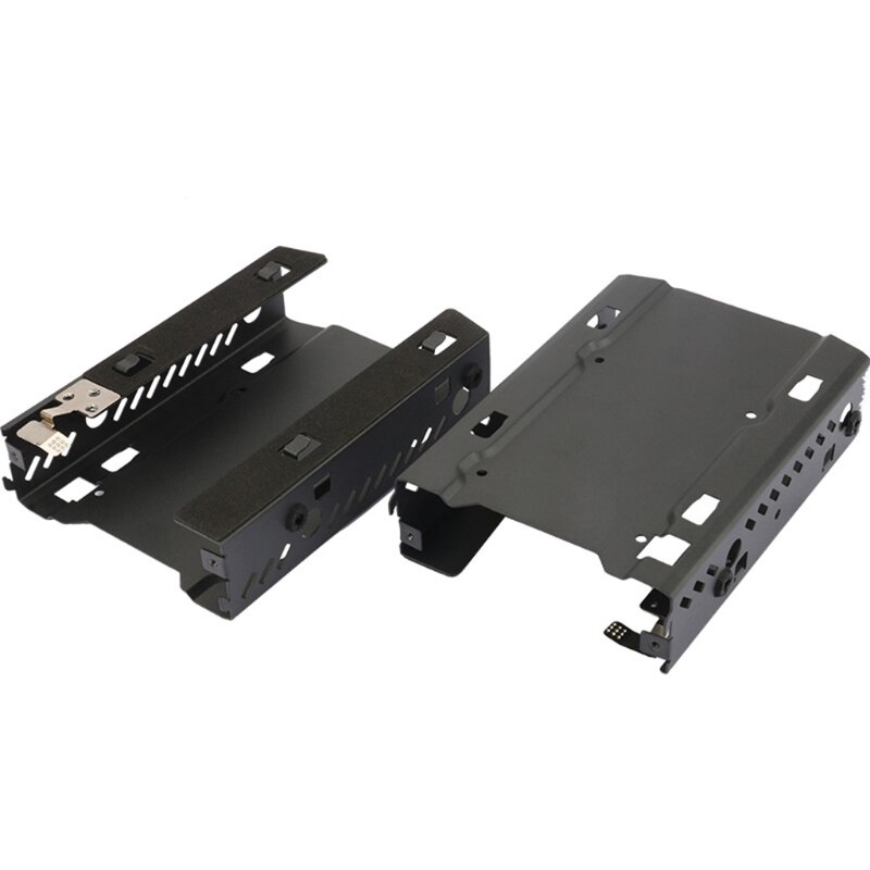 2 Pack 2.5 "/3.5" Ssd Hdd Harde Schijf Bays Houder Metalen Montagebeugel
