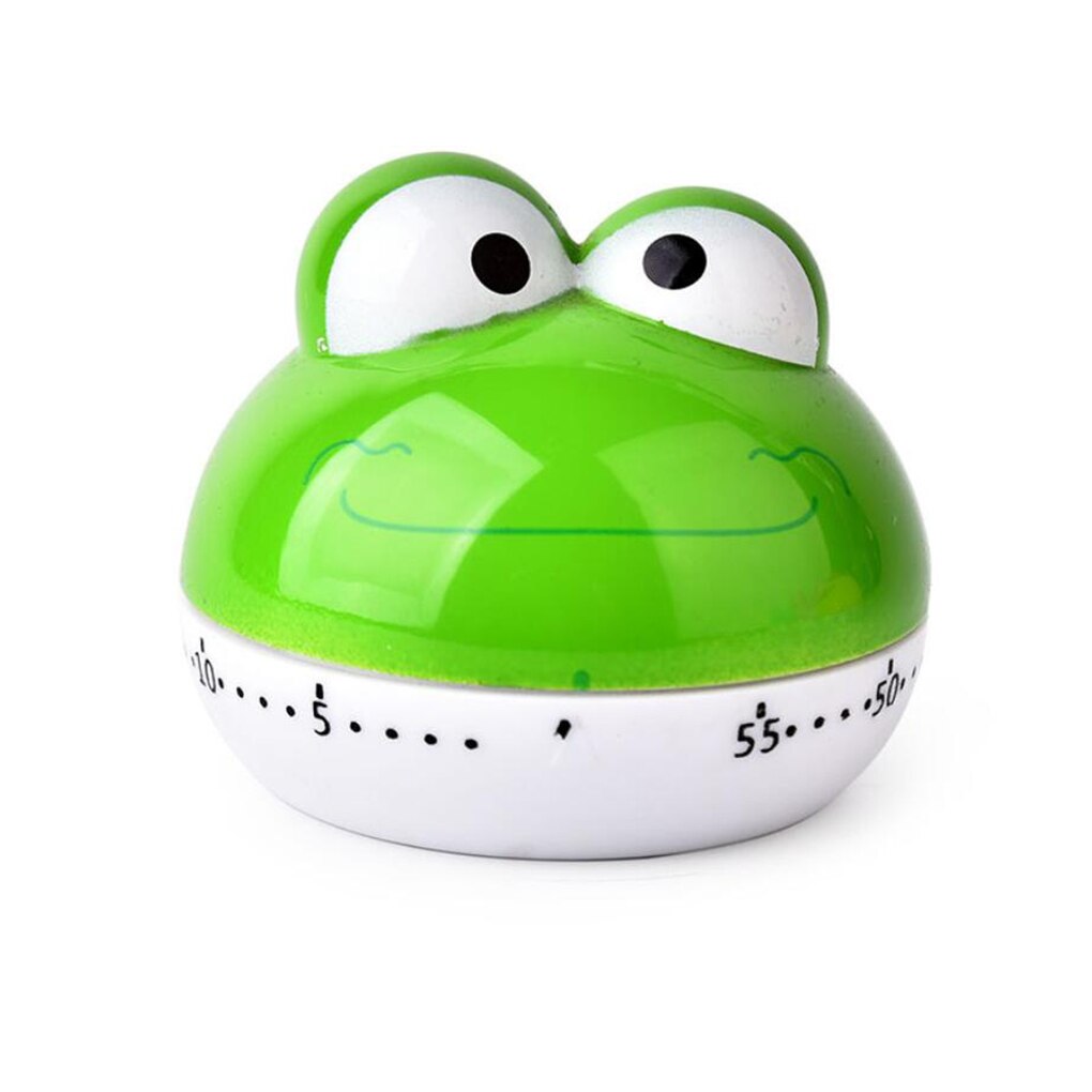 Cartoon Animal Kitchen Timer Cooking Baking Steaming 55 Minutes Countdown Mechanical Timing Machine