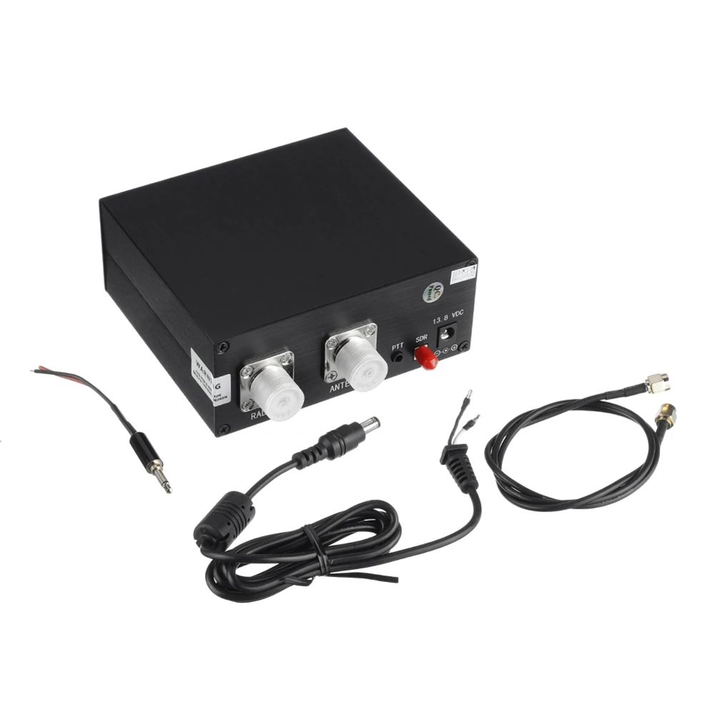 160Mhz 100W Sdr Transceiver Switch Antenne Sharer Tr Switch Box Met Kabel Set Sdr Transceiver Met Ptt Controle lijn