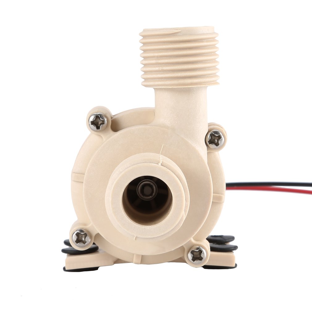 1 stücke Solar- DC 12V 3M Heißer Wasser Umwälzpumpe Bürstenlosen Motor- Wasserpumpe weltweit Einkaufen