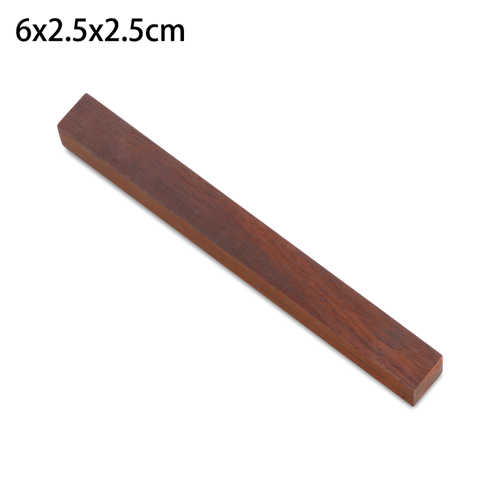 1PC Handmade Dalbergia Wood Scales Wood Block Handle Cutter Carving tools Making sculpture DIY Material: 6x2.5x2.5cm