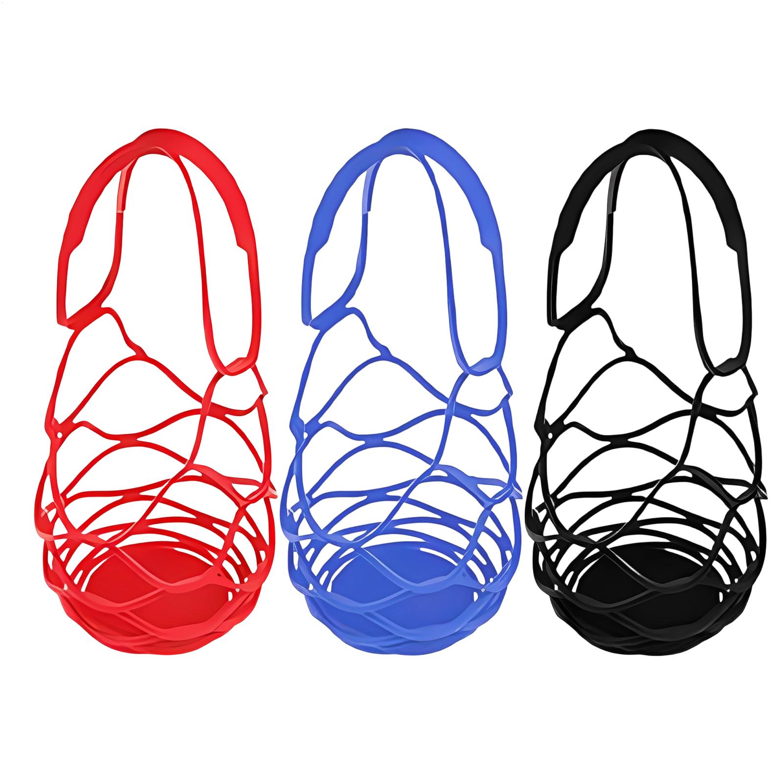 Siliconen waterfles opbergtas Herbruikbare wasbare wijnfles draagtas Flesgaasmand voor picknick kamperen Organizer