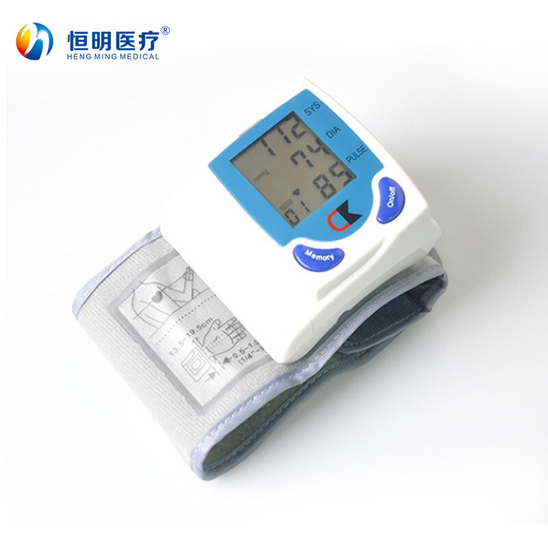 Hengming 101 digital blodtrycksmätare armband elektronisk blodtrycksmätare