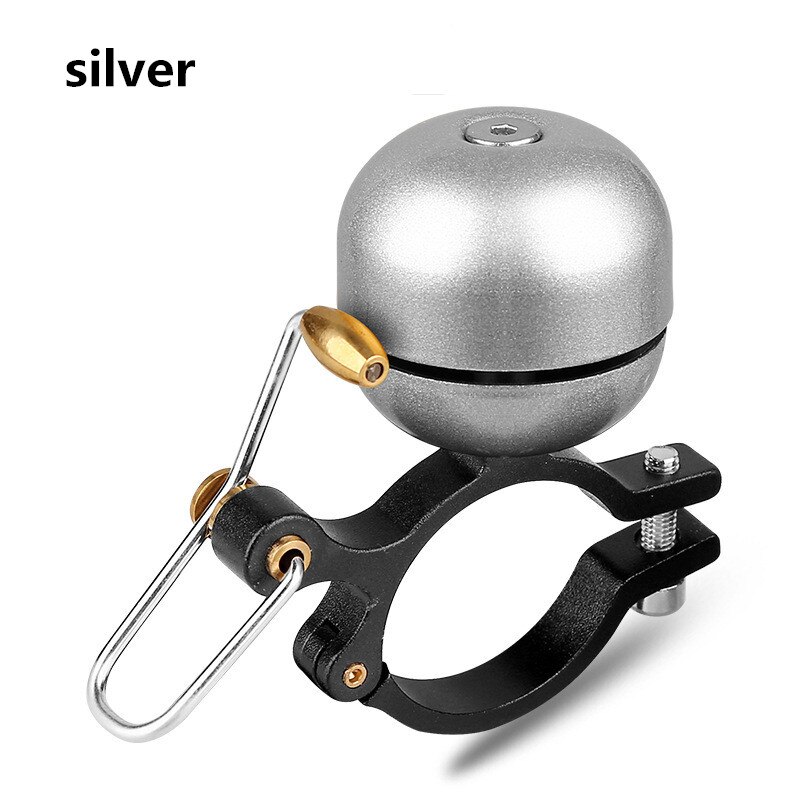 Bicycle Bell Ultra-light Installation of 20-30mm diameter handlebars for brompton bike bell: silver