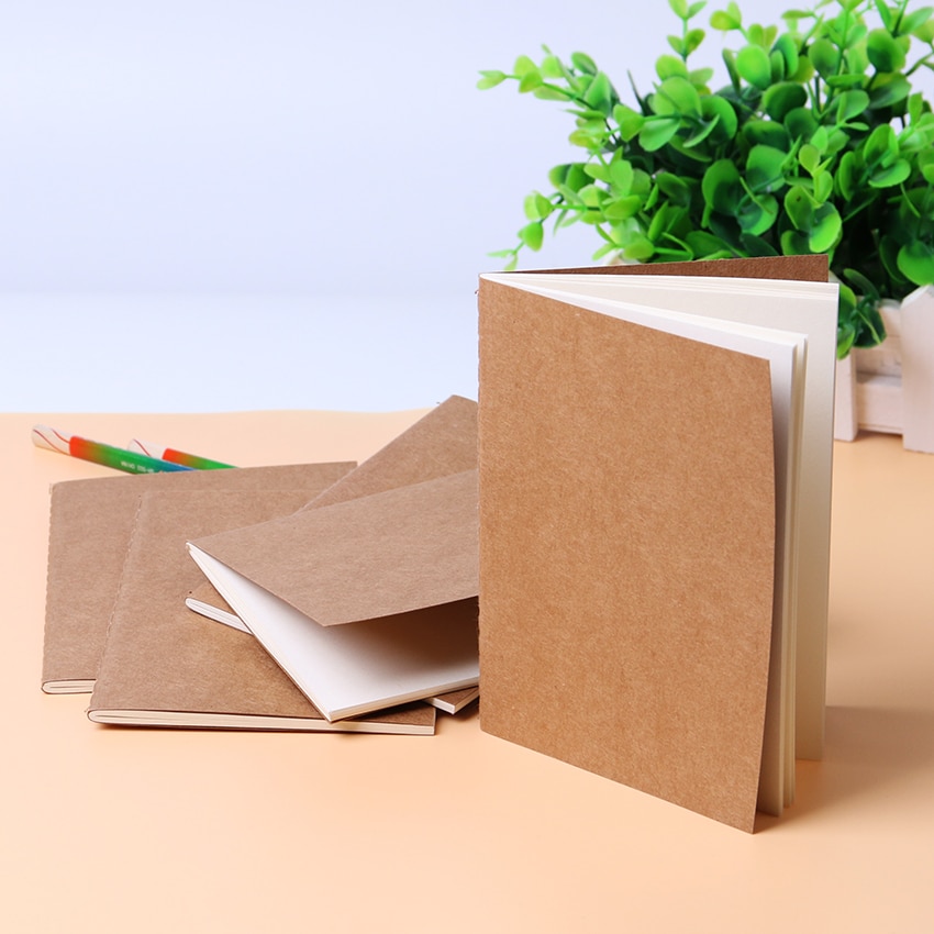 1 PC Notebook Diary Paper Blank Notepad Sketch Graffiti Notebook for Drawing Painting Office School Stationery