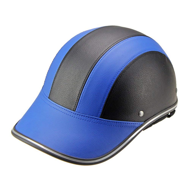 Mortorcycle Half Face Protective Helmet, Unisex Men / Women Adult Motor Half Open Face,: E