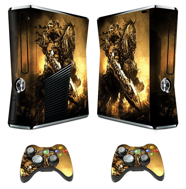 Ku er mei Xbox 360 Slim Console di Gioco Full Body Protettiva Film di Coppa Del Mondo di Gioco del Calcio di Adesivi Colorati: PT XBOX SLIM 141