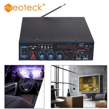 Neoteck amplificatore Audio Stereo digitale Bluetooth 800W amplificatore Audio HIFI FM SD Radio Mic per casa auto con telecomando