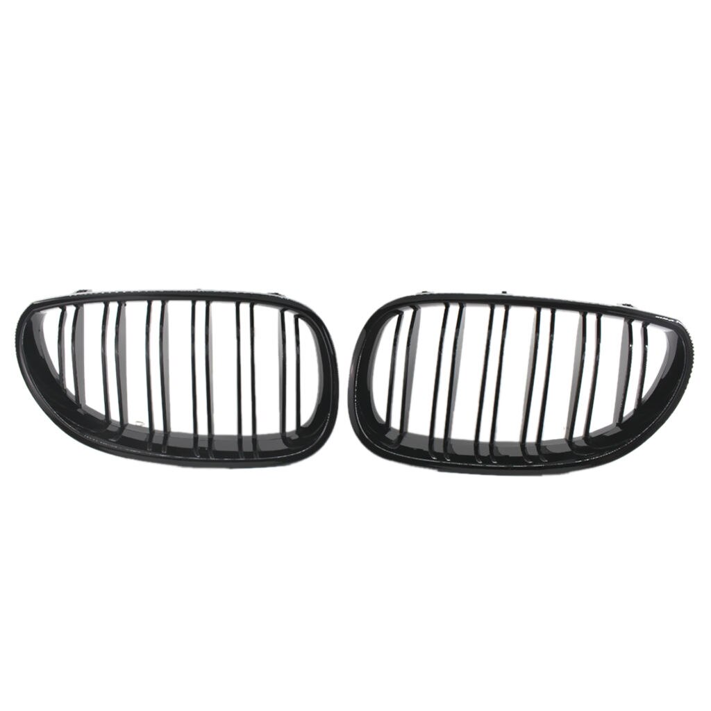 1 Paar Gloss Black Front Nier Roosters Grill Vervangen Voor Bmw E60 E61 5 Serie