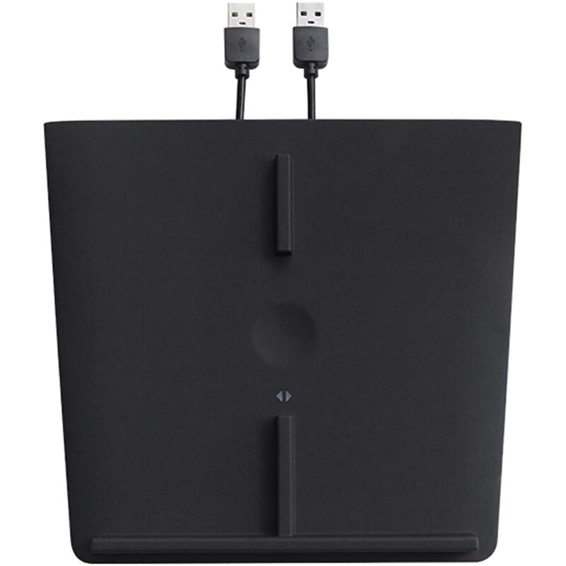 Car 10W Wireless Charger for Tesla Model 3 Center Console Charging Pad with Double USB Ports Dual Fast Model Charger