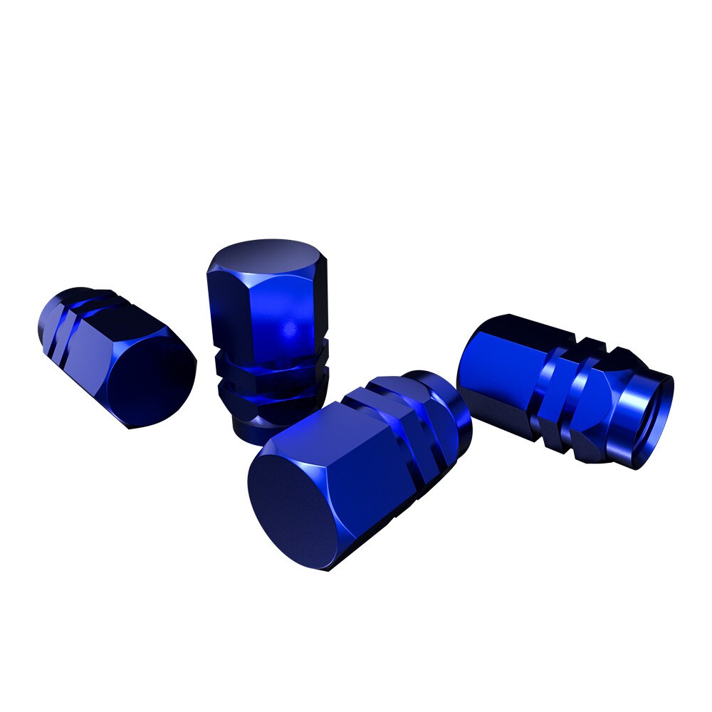 Tapas de aluminio para neumáticos de camión y válvulas para Suzuki Aerio Ciaz Equator Esteem Forenza Forsa Grand: Azul