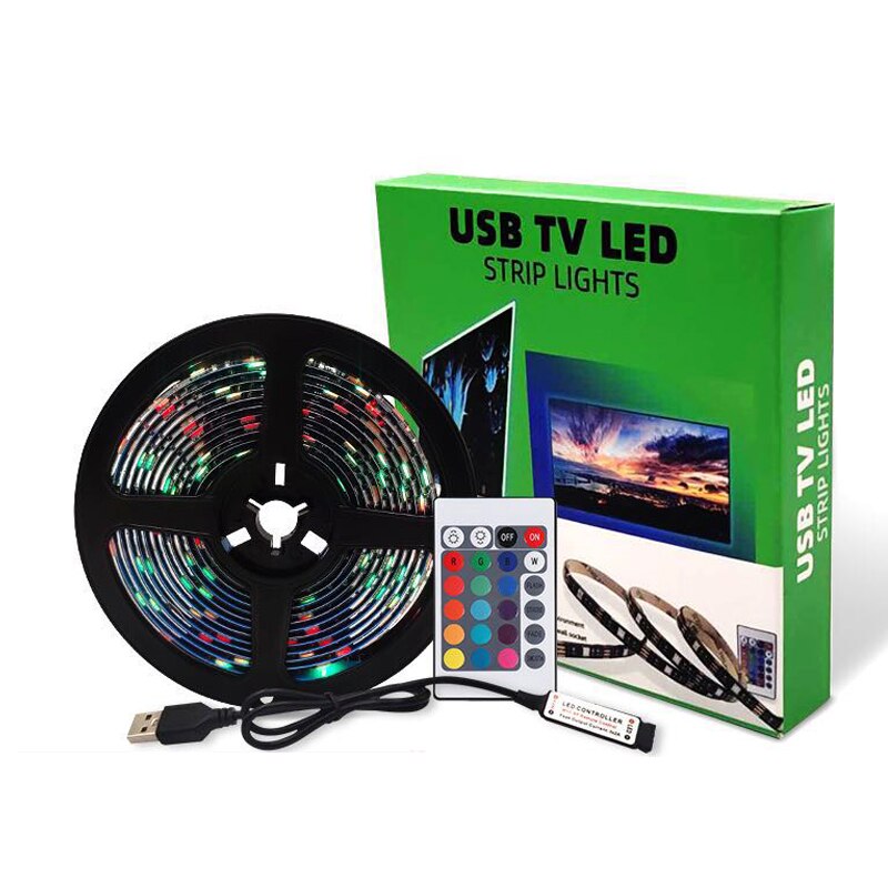 LED ribbon box decorative ribbon 24 key controller intelligent remote control lamp belt LEXINGDZ