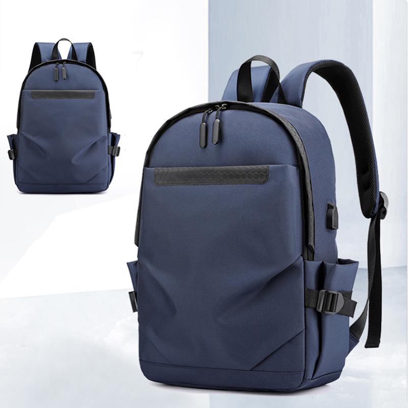 Rucksack Oxford Wasserdicht Männer Schule Rucksack Laptop Schule Tasche Für Teenager Jungen Anti-diebstahl Umhängetasche: Blau