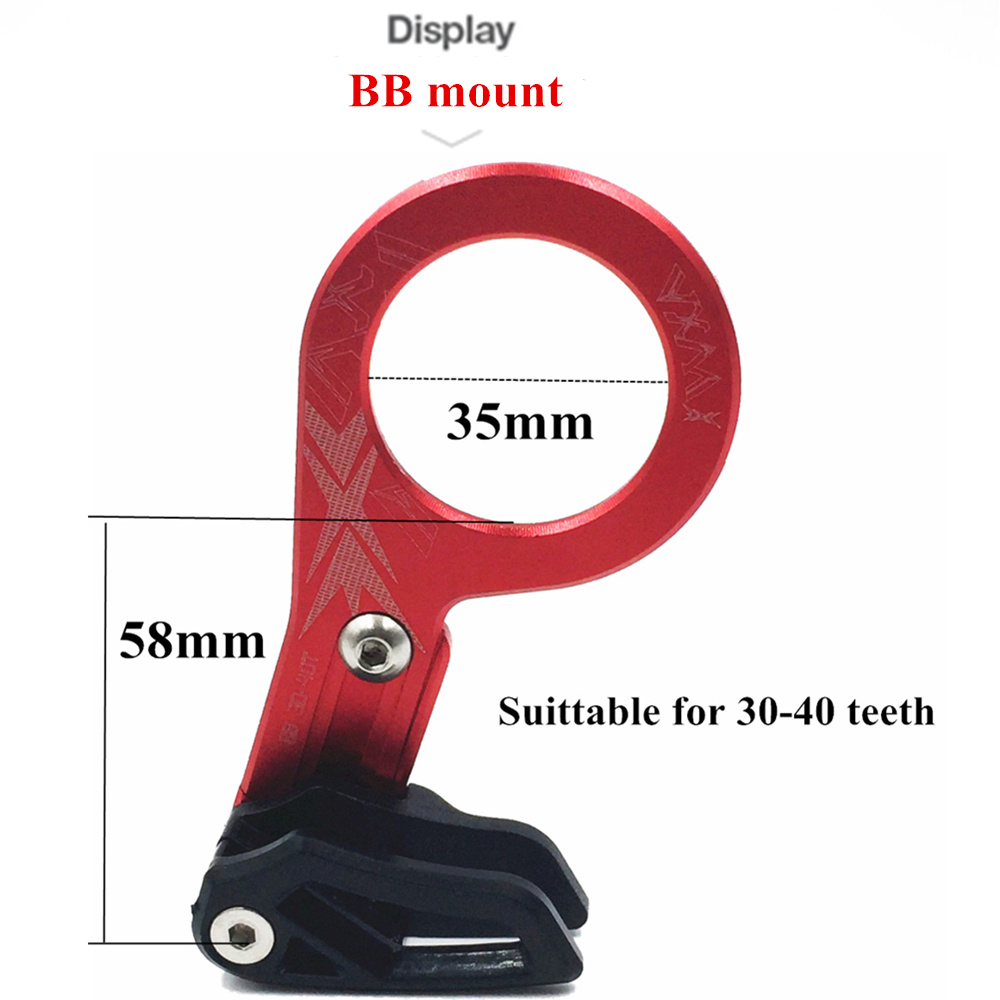 DECKAS Single Speed Wide Narrow Gear Chain Set Guide MTB Bike Bicycle Chainguide Chain Catcher Chain Retention System