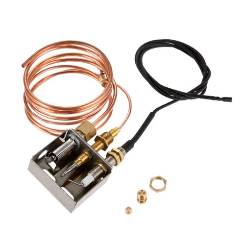 Propane Gas Fireplaces Fire Pits Safety Pilot Burner Assembly With Thermocouple And Ignition For Gas Heater, Fire Pit, Fireplace