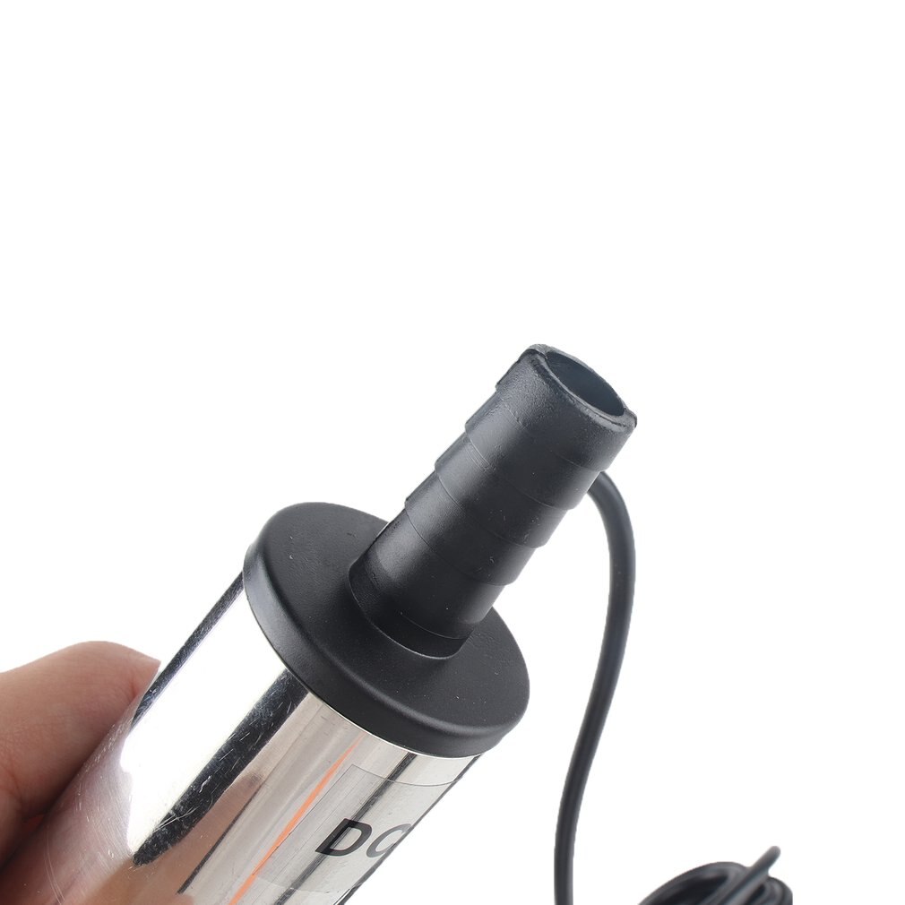 Elektrische Brandstoftransferpomp – 30 L/min, 100W, 12V, Dompelpomp Voor Diesel, Water, Kerosine & Olie (Max. 5m Lift)