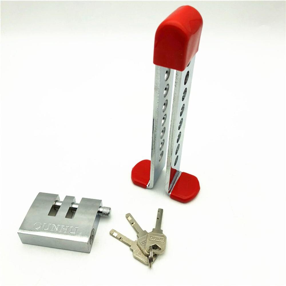 Stainless Steel Clutch Accelerator Pedal Lock Brake Lock Auto Security Supplies Anti-Theft Device Clutch Lock
