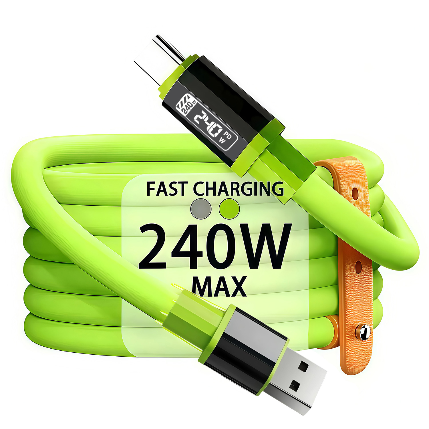 240w schnellladekabel für iphone 15, 16, 17, android, usb-typ-c-ladekabel, mehrere usb-ladekabel, usb-typ-c-kabel