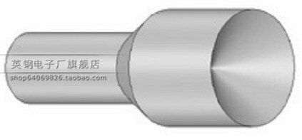 2.5mm sonda gniazdowa 2.0mm sonda testowa p125-a w kształcie kubka wklęsła igła 34mm igła sprężynowa