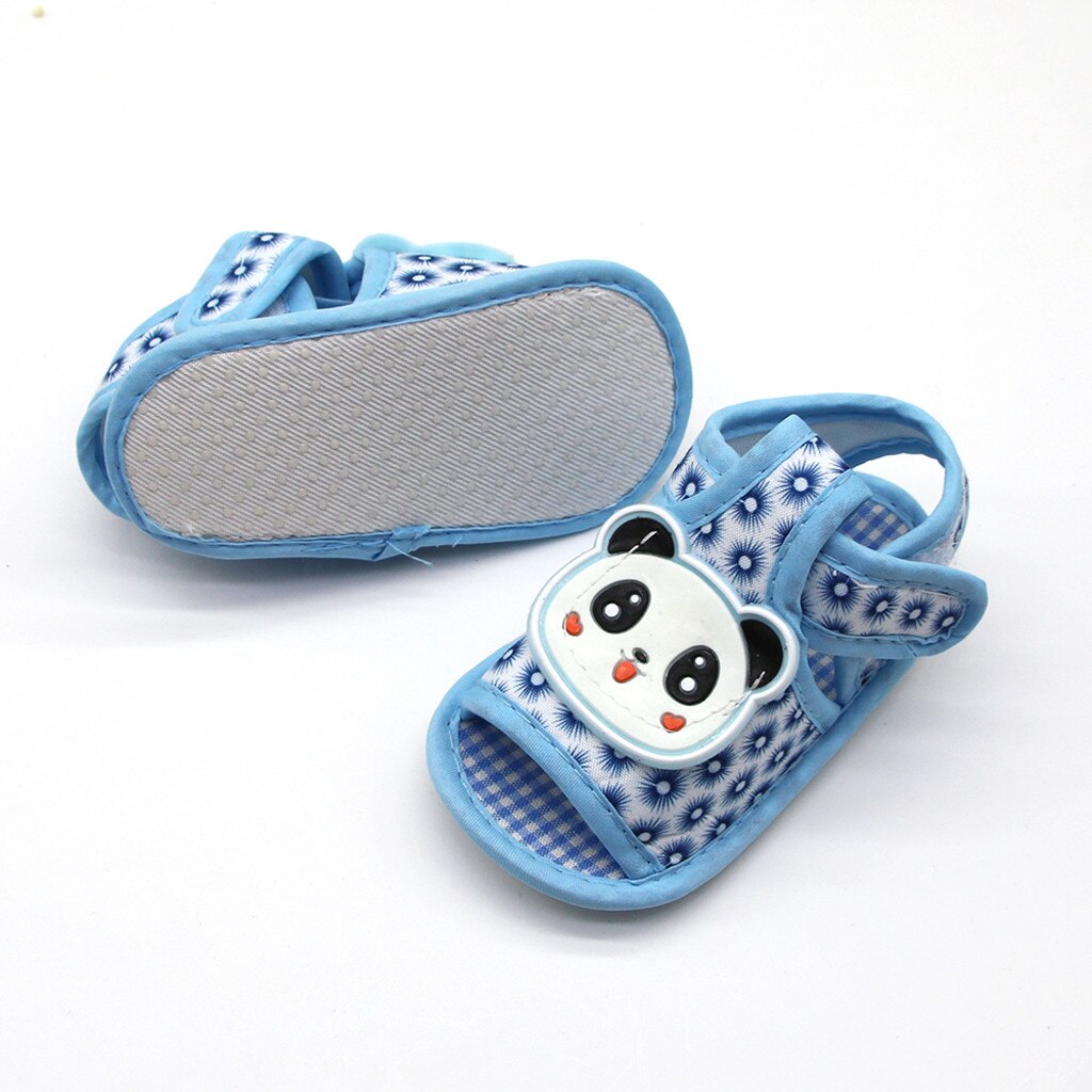 baby sandals Newborn Baby Girls Printing Applique Prewalker Soft Sole Sandals Single Shoes summer buty dziewczynka chaussure