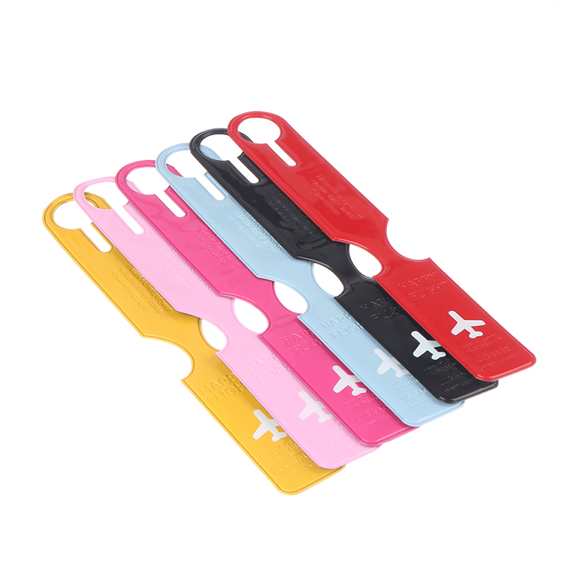 Leuke bagagelabelriemen Koffer Id Naam Adres Identificatielabels Bagagelabels Vliegtuig PVC-accessoires