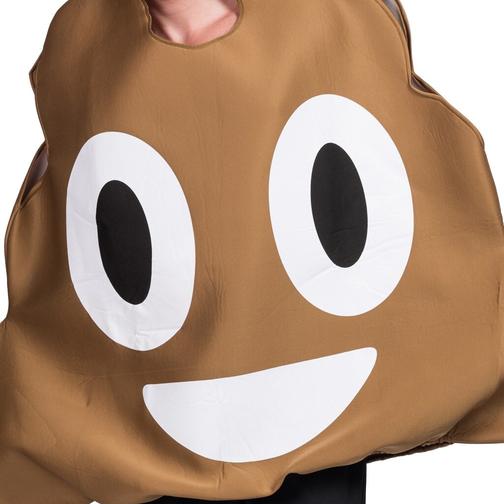 Halloween poop udtryk mænds og kvinders cosplay kostumer halloween kostumer svampe poop børneshow siamesisk tøj