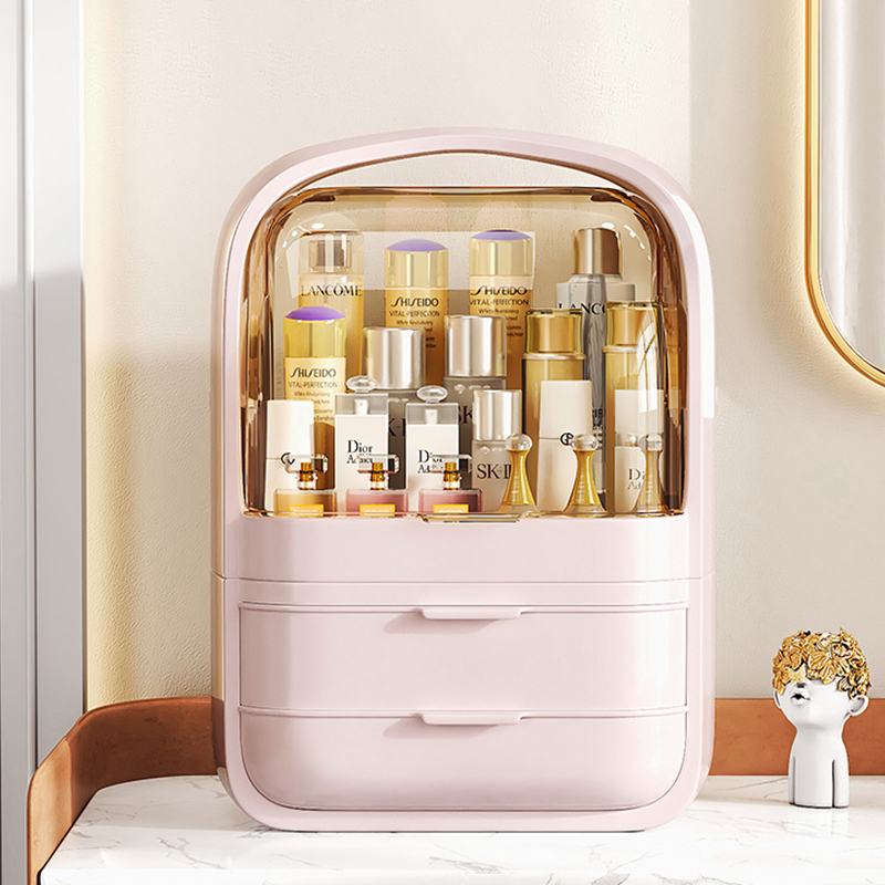 Mode Acryl Cosmetische Box Transparante Make-Up Sieraden Lade Home Storage Boxs Multifunctionele Reizen Cosmetische Organizer