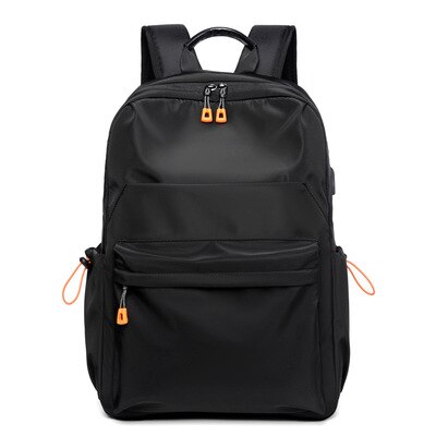 2021 novo negócio viagem portátil mochila anti-roubo moda casual oxford pano impermeável grande-capacidade mochila estudante: BLACK