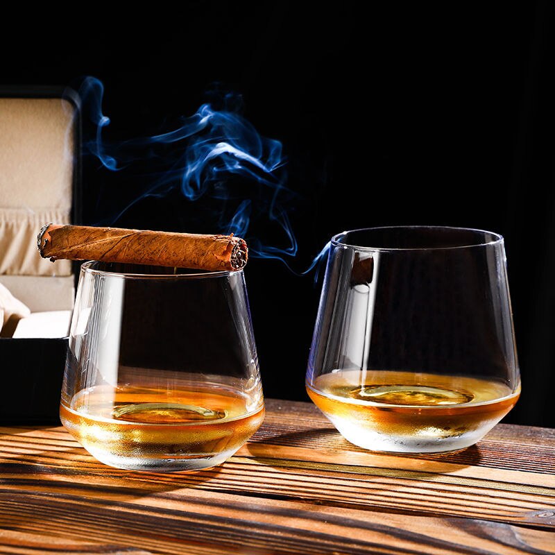 Gjennomsiktig Glasskål - Stor Magekopp - Yoghurt Melk juice Frokost Whiskeyglass Japansk Stil