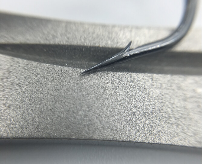 Rompin vishaak slijper visaccessoire visgereedschap diamant voor drievoudige vishaak