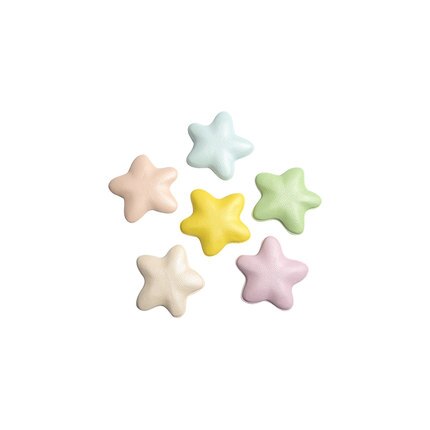 Magnetic 3D decorative wall sticker decorative fridge magnet writing board accessory: Colorful Stars