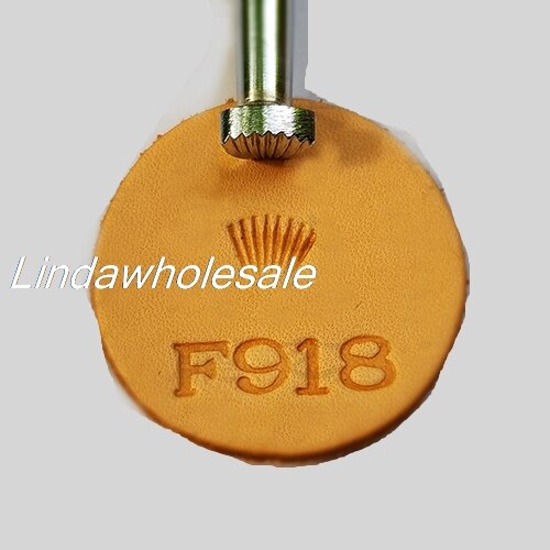 Lederen Carving Graveren Gereedschap F902/F902-2/F916/F918, metalen gereedschap, lederen postzegels