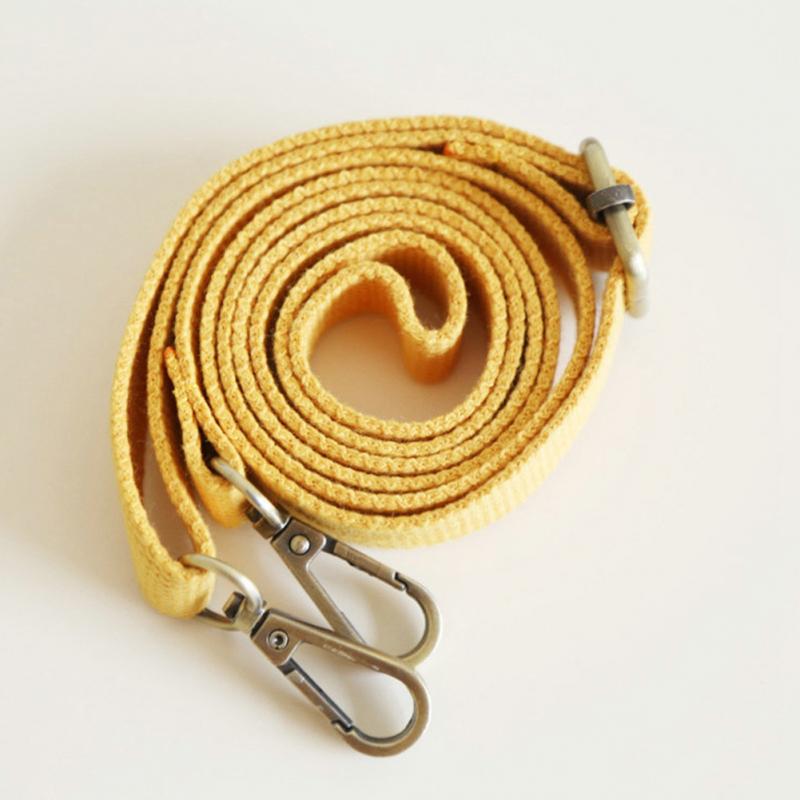 130cm Canvas Bag Strap Adjustable Shoulder Strap Bag Replacement Accessory 6 Colors Candy Color