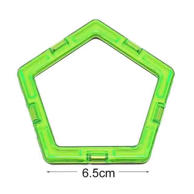 Giocattoli per bambini di Grandi Dimensioni del Progettista Magnetica Magnete Building Blocks Accessori costruttore Educativi Giocattoli Per I Bambini: Pentagon