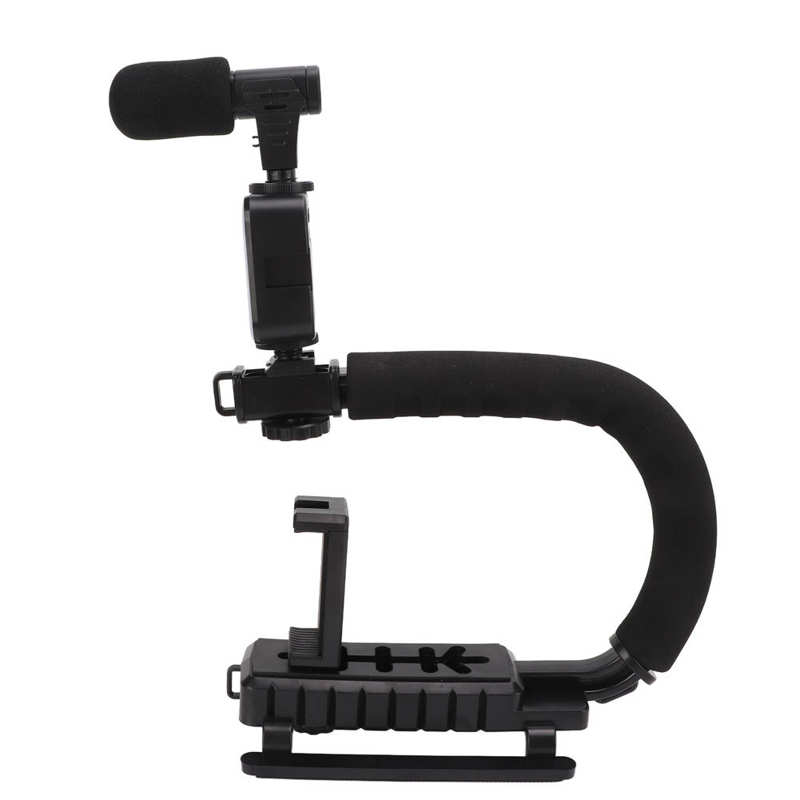 U Shape Camera Stabilizer Handheld Camera Stabilizer Upholstered Handle for Outdoor for Shooting