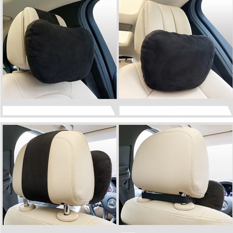 Auto Sitz Kopfstütze Kissen Biologische samt Hals Kissen Maybach S Klasse Auto Neck Unterstützung Kissen Abdeckungen Kopfstütze