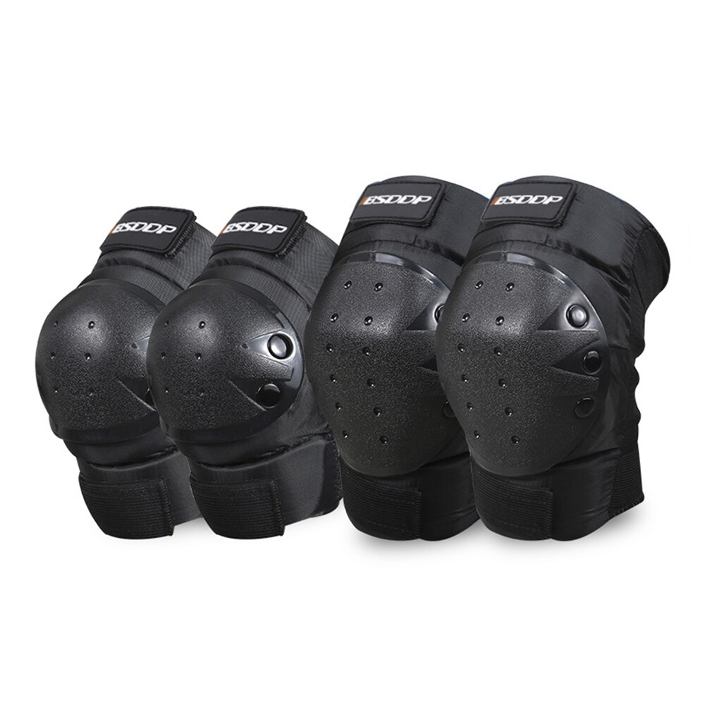 BSDDP Motorcycle Knee Protector Kit Motorbike Guards Motocross Knee & Elbow Pads Moto Protection Motorcycle Knee Pads Equipment: Default Title