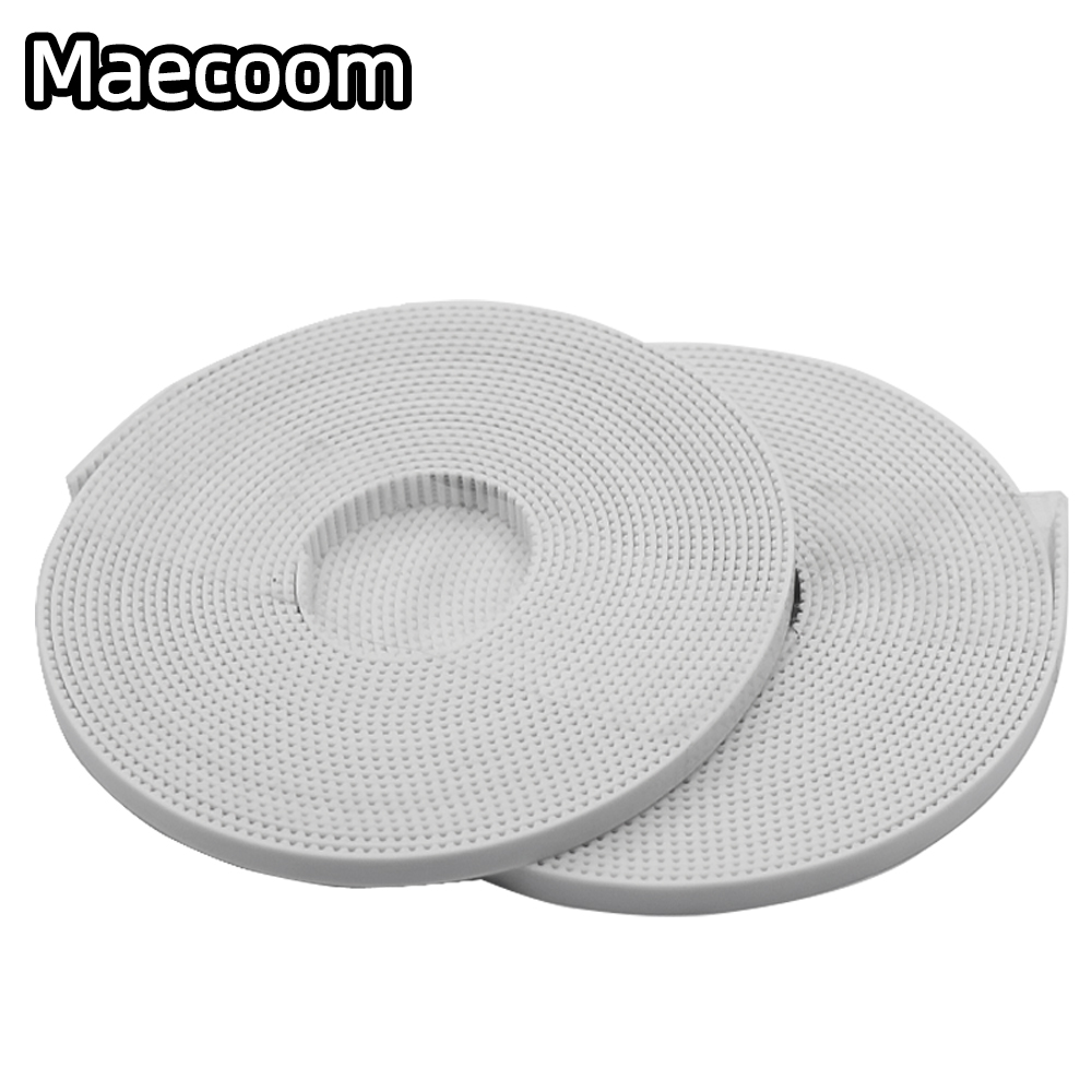 GT2 Belt PU with Steel Core GT2 Belt 2GT Timing Belt Width 6mm for 3D printer parts Anti-wear Reinforce Open Belt