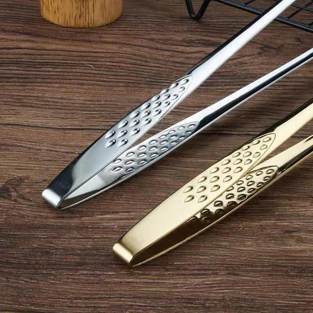 Lange Keuken Tang Hittebestendige Bbq Salades Grillen Clip Brood Vlees Klem Tool