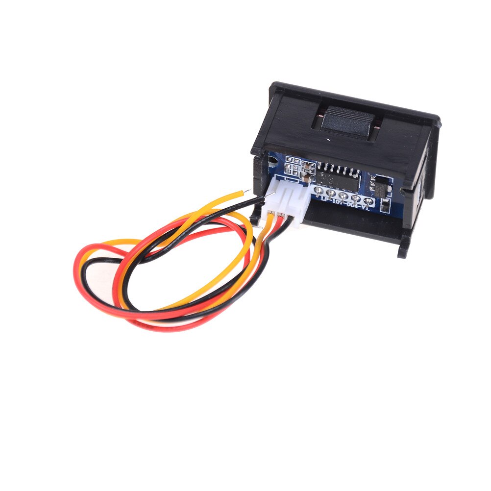 1 PC cyfrowy miernik napięcia wyświetlacz doprowadziło 3 linii DC 0-100 V wykrywania DC woltomierz/napięciomierz dla automatyczny wyświetlacz doprowadziło samochodowy miernik